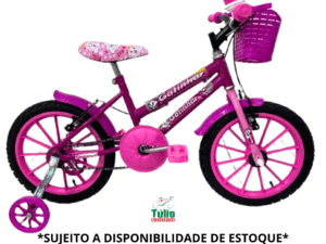 Bicicleta Aro 16 Feminina Kit Plástico
